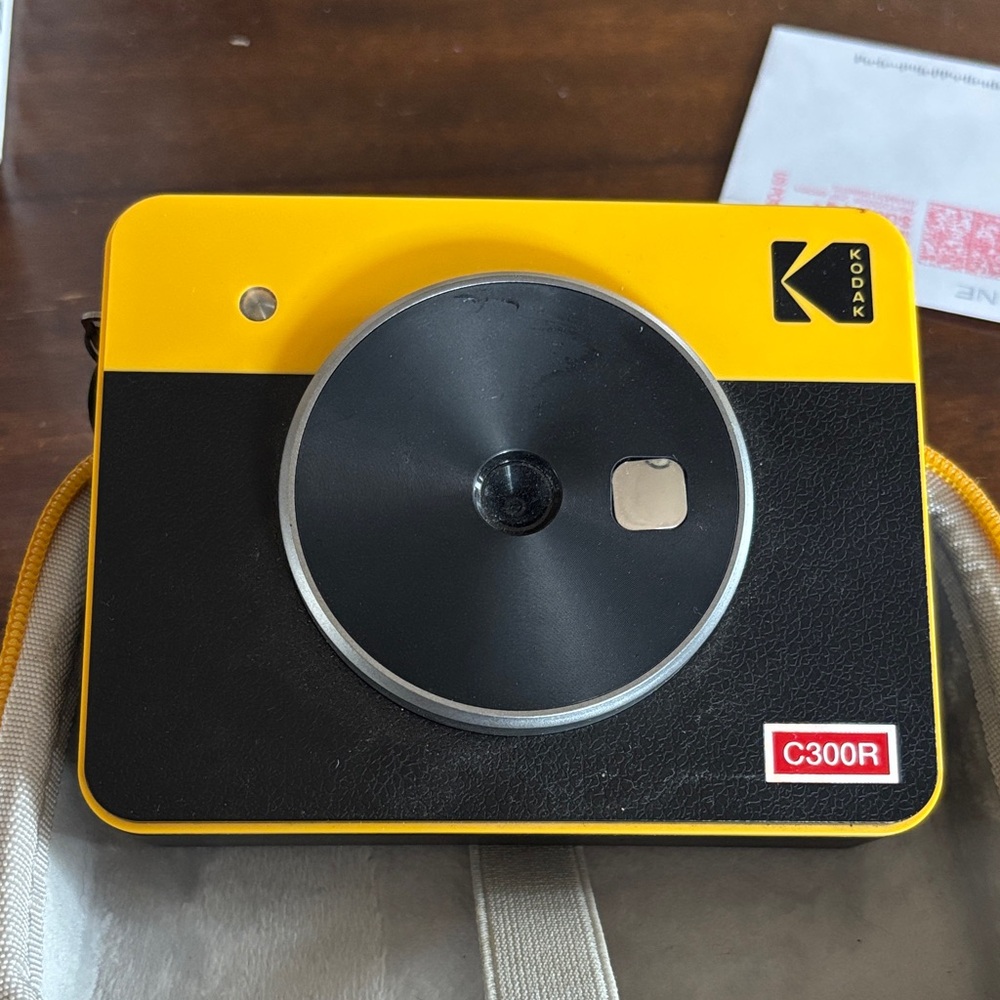 Kodak C300R Black and Yellow Camera